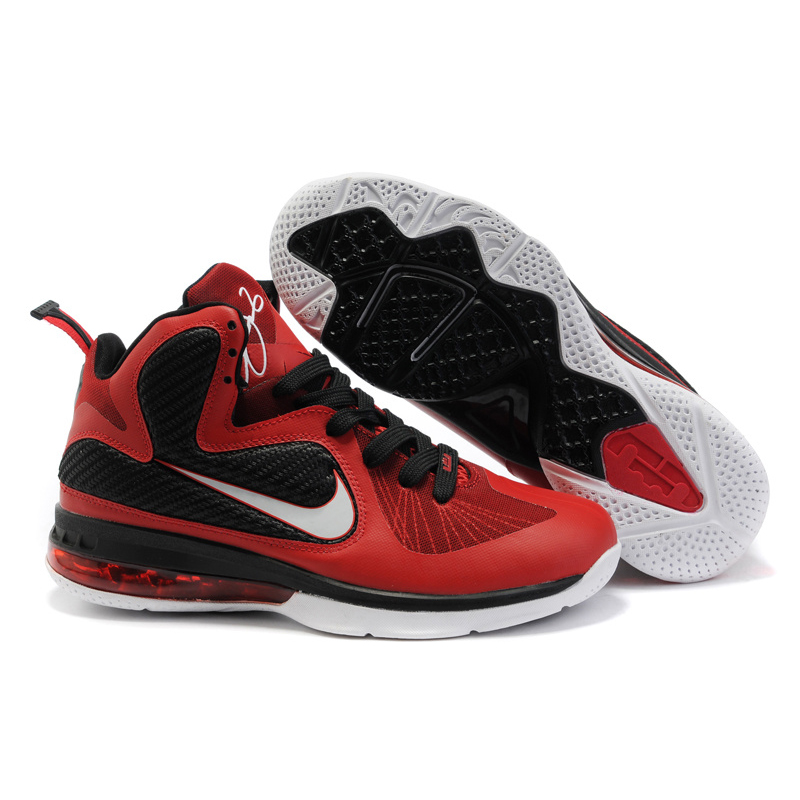 James 9 Original Mid Black Red White James 9 Original Mid Black Red White