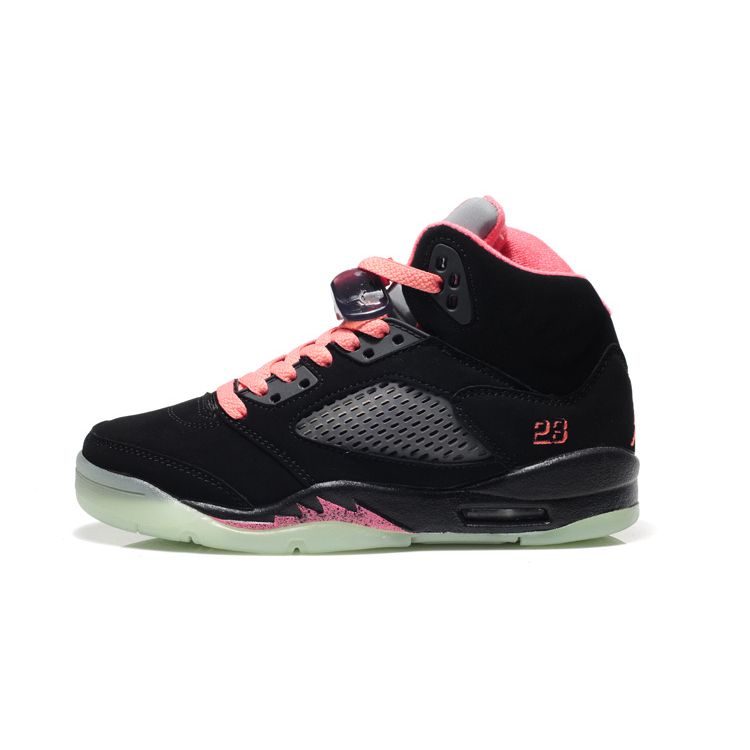 Air Jordan 5 GS Fluorescent Mid Black Pink Air Jordan 5 GS Fluorescent Mid Black Pink